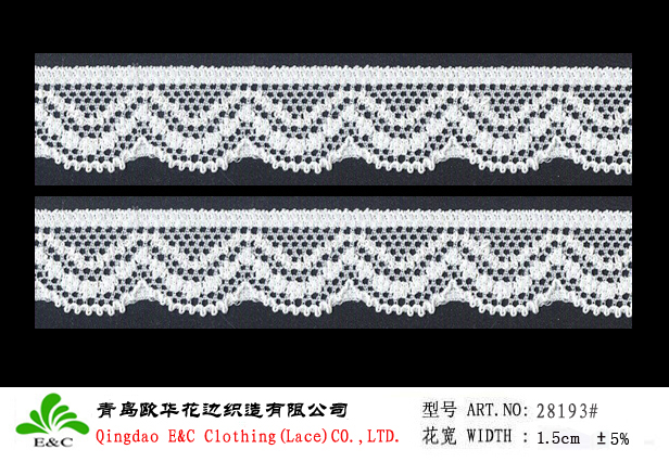 wavy design lace 28193