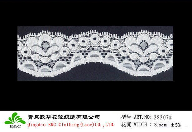 thread out stretch lace 28207