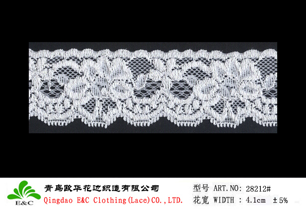 scallop edge chopper bar lace 28212