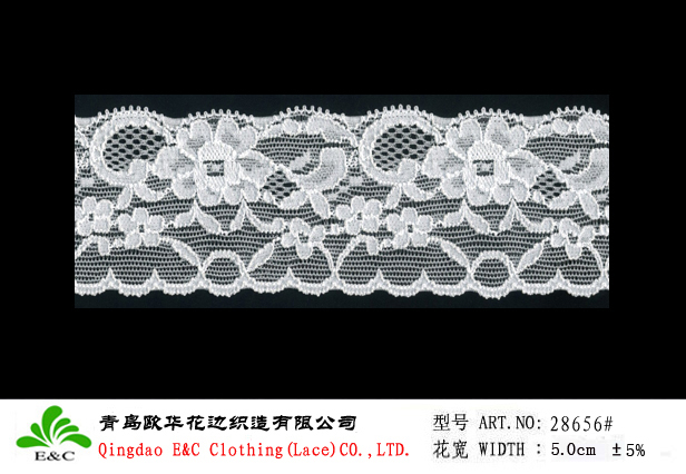 jacquard mesh lace 28656