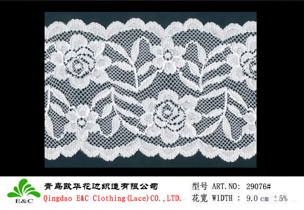 eco-friendly flower lace 29076