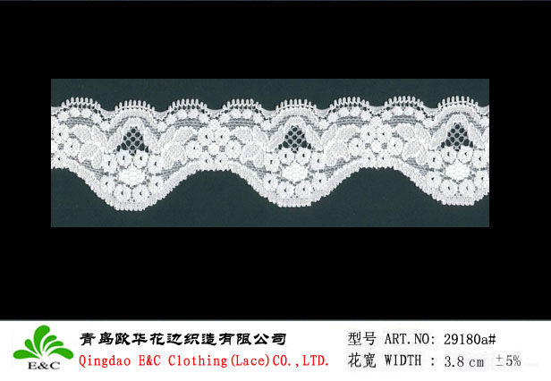 eco-friendly wavy lace 29180a